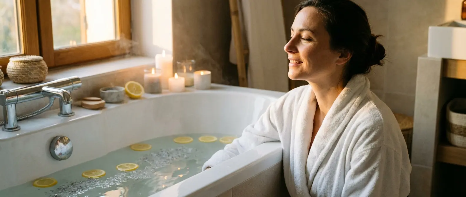 Les bienfaits des bains de purification avec du sel et du citron